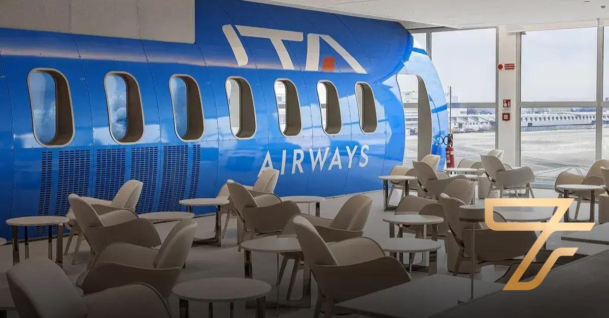 ITA Airways inaugura a nova sala VIP Runway Lounge no Aeroporto de Milão