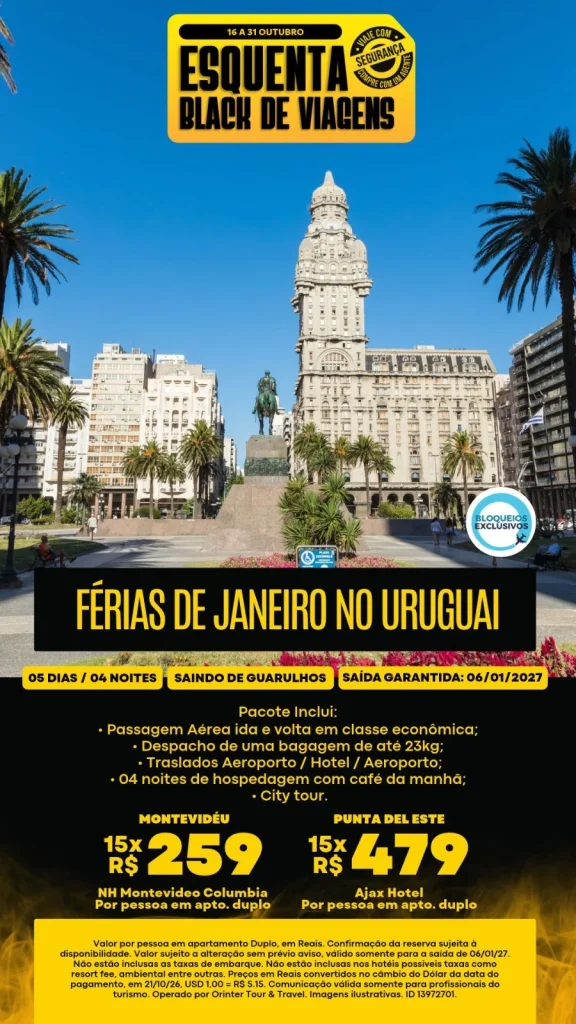 🇺🇾FÉRIAS DE JANEIRO NO URUGUAI