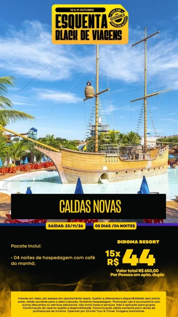 Caldas Novas na Rede DiRoma